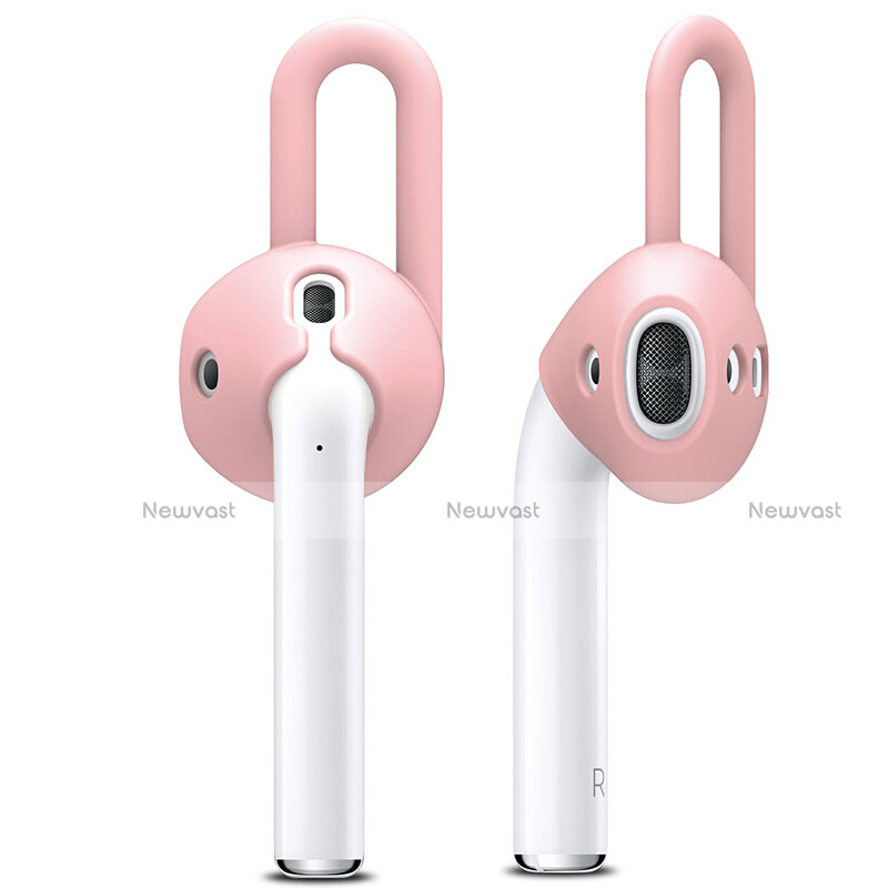 Silicone Candy Rubber Gel Soft Cover for Apple AirPods Pink