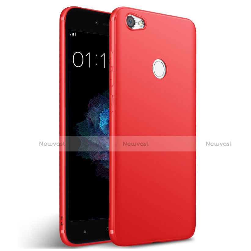 Silicone Candy Rubber Gel Soft Cover for Xiaomi Redmi Note 5A High Edition Red