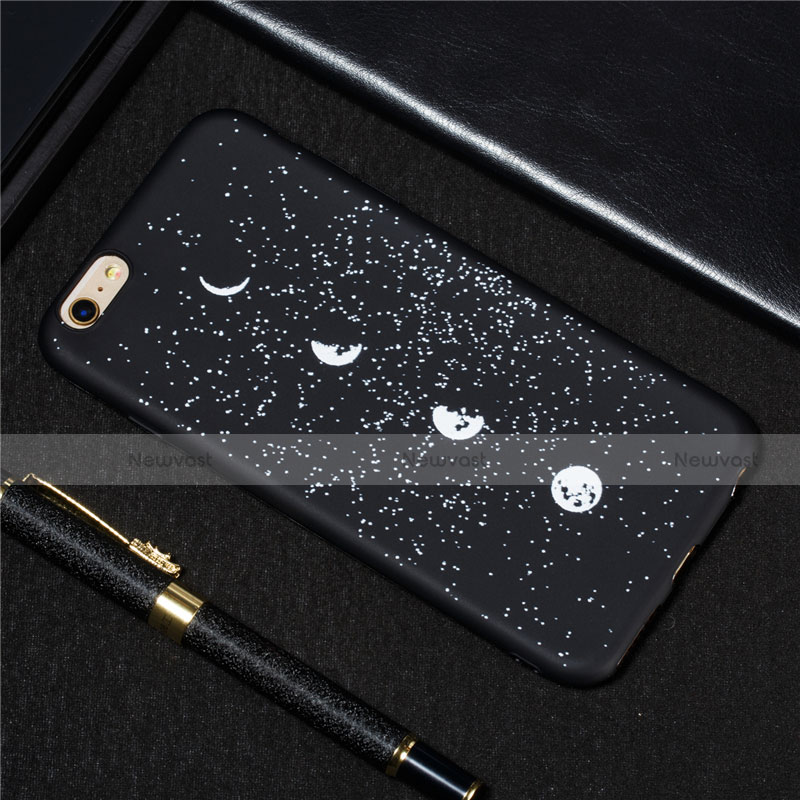 Silicone Candy Rubber Gel Starry Sky Soft Case Cover for Apple iPhone 6S Plus