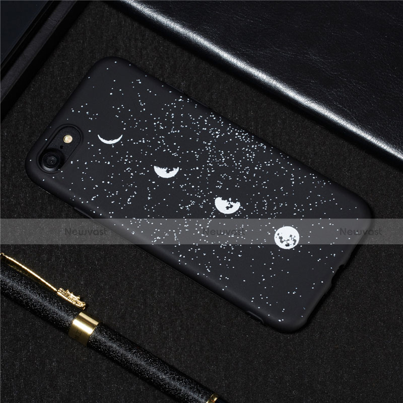 Silicone Candy Rubber Gel Starry Sky Soft Case Cover for Apple iPhone SE (2020)