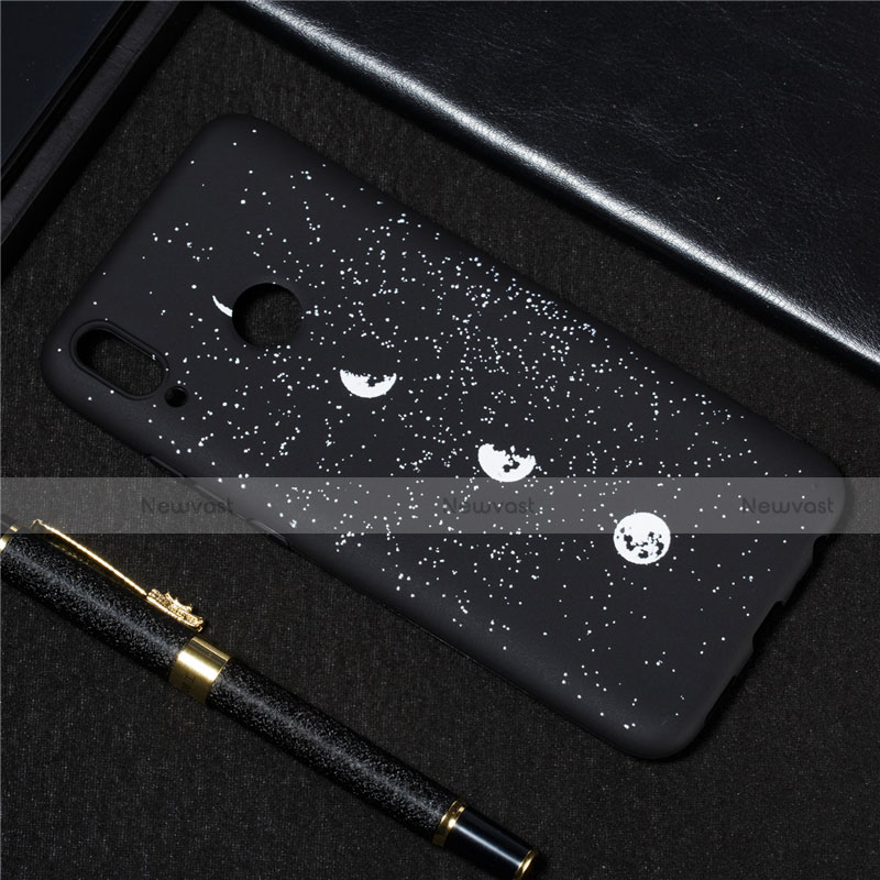 Silicone Candy Rubber Gel Starry Sky Soft Case Cover for Huawei Enjoy 9 Plus