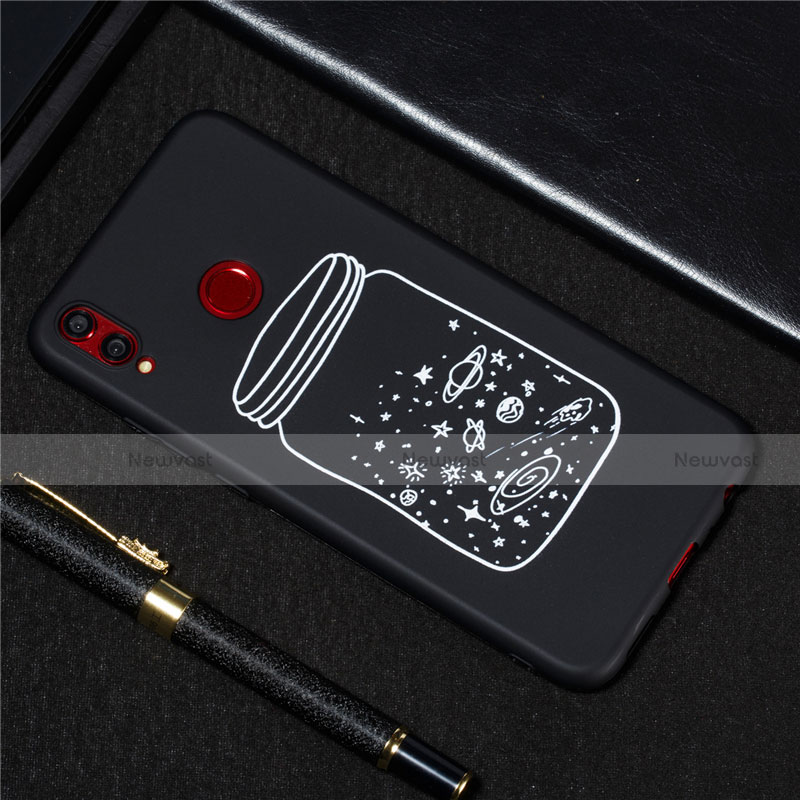 Silicone Candy Rubber Gel Starry Sky Soft Case Cover for Huawei Honor 8X