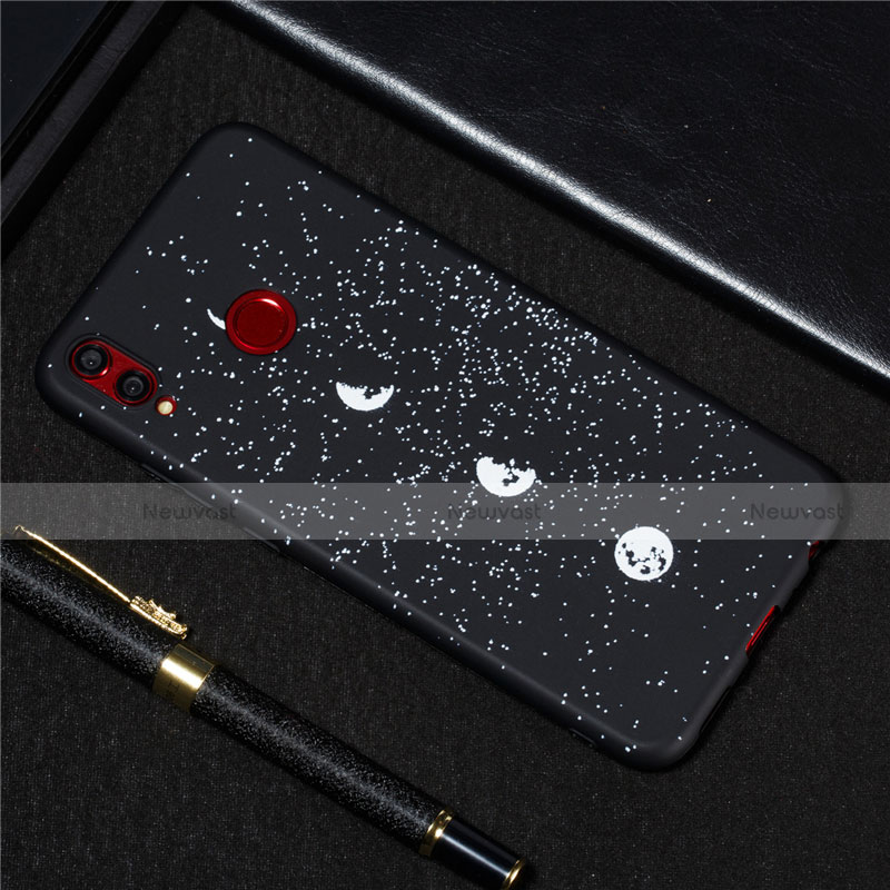 Silicone Candy Rubber Gel Starry Sky Soft Case Cover for Huawei Honor V10 Lite