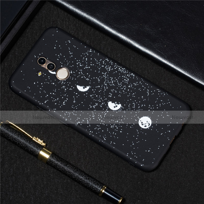 Silicone Candy Rubber Gel Starry Sky Soft Case Cover for Huawei Mate 20 Lite