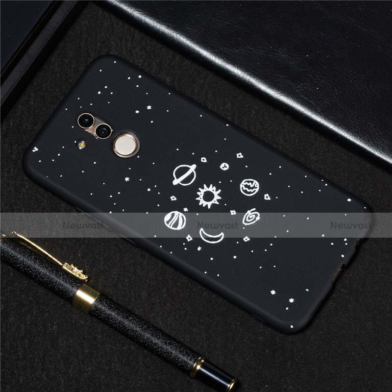 Silicone Candy Rubber Gel Starry Sky Soft Case Cover for Huawei Mate 20 Lite