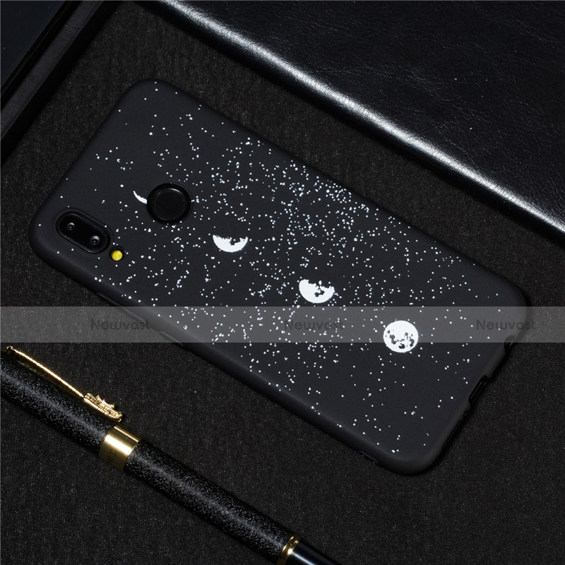 Silicone Candy Rubber Gel Starry Sky Soft Case Cover for Huawei P20 Lite