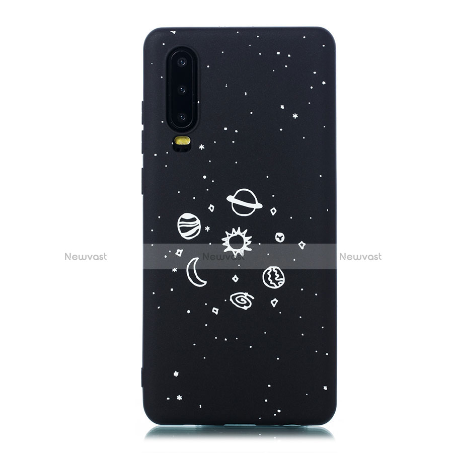 Silicone Candy Rubber Gel Starry Sky Soft Case Cover for Huawei P30