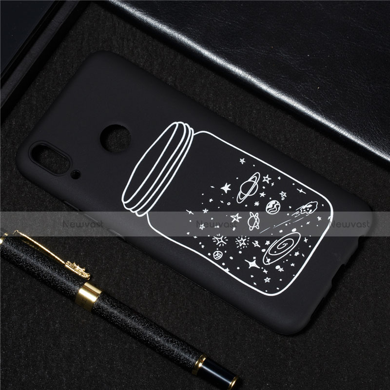 Silicone Candy Rubber Gel Starry Sky Soft Case Cover for Huawei Y9 (2019)