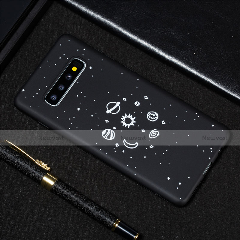Silicone Candy Rubber Gel Starry Sky Soft Case Cover for Samsung Galaxy S10 Plus