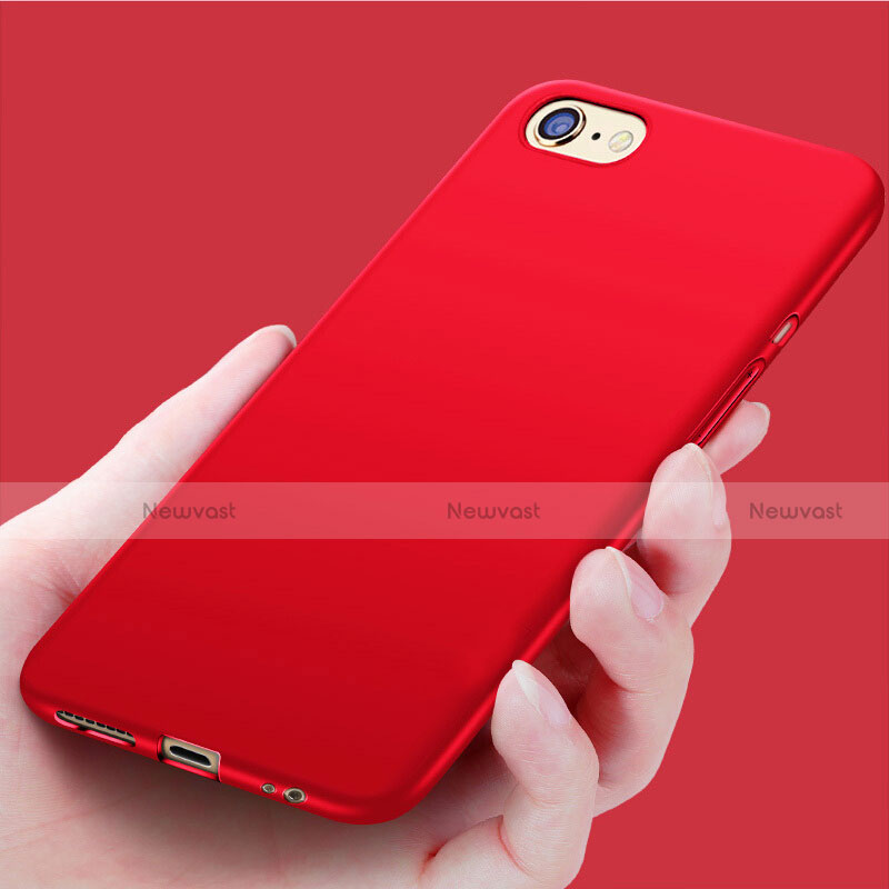 Silicone Candy Rubber Soft Case TPU for Apple iPhone 8 Red