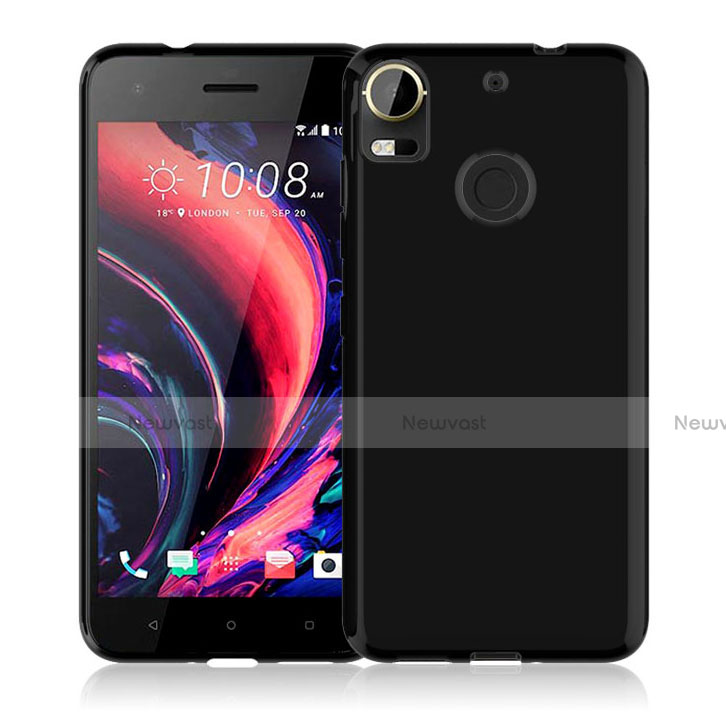 Silicone Candy Rubber Soft Case TPU for HTC Desire 10 Pro Black