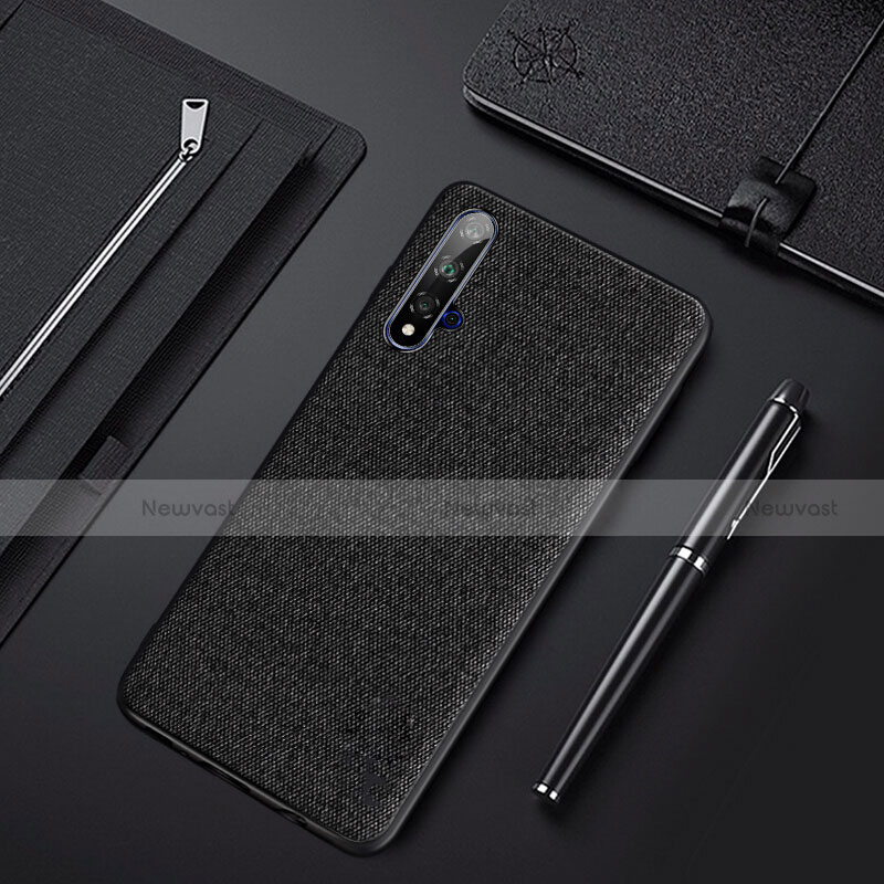 Silicone Candy Rubber Soft Case TPU for Huawei Nova 5T Black