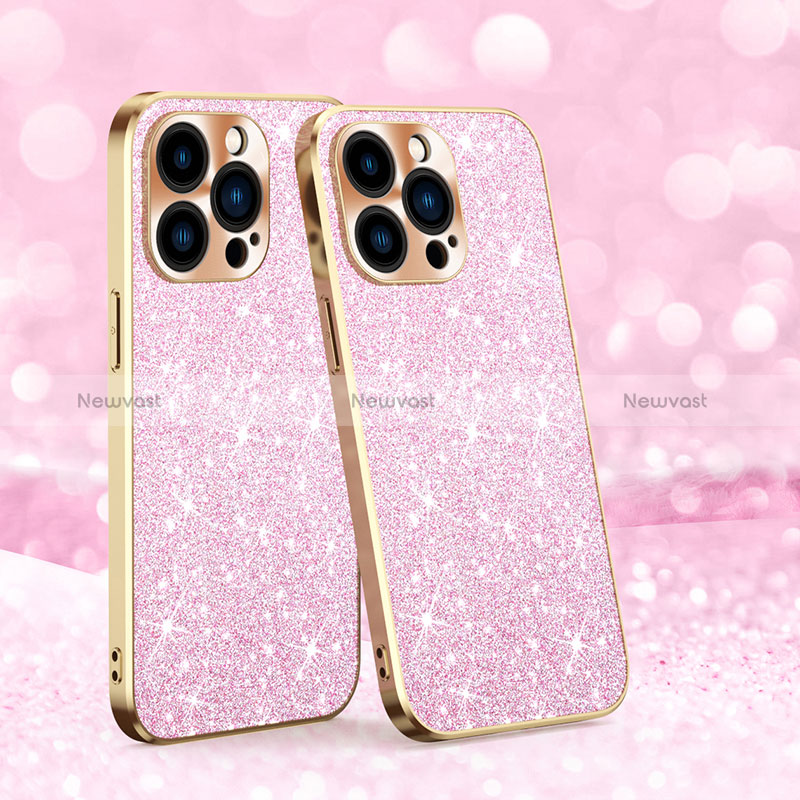 Silicone Candy Rubber TPU Bling-Bling Soft Case Cover AC1 for Apple iPhone 14 Pro Max