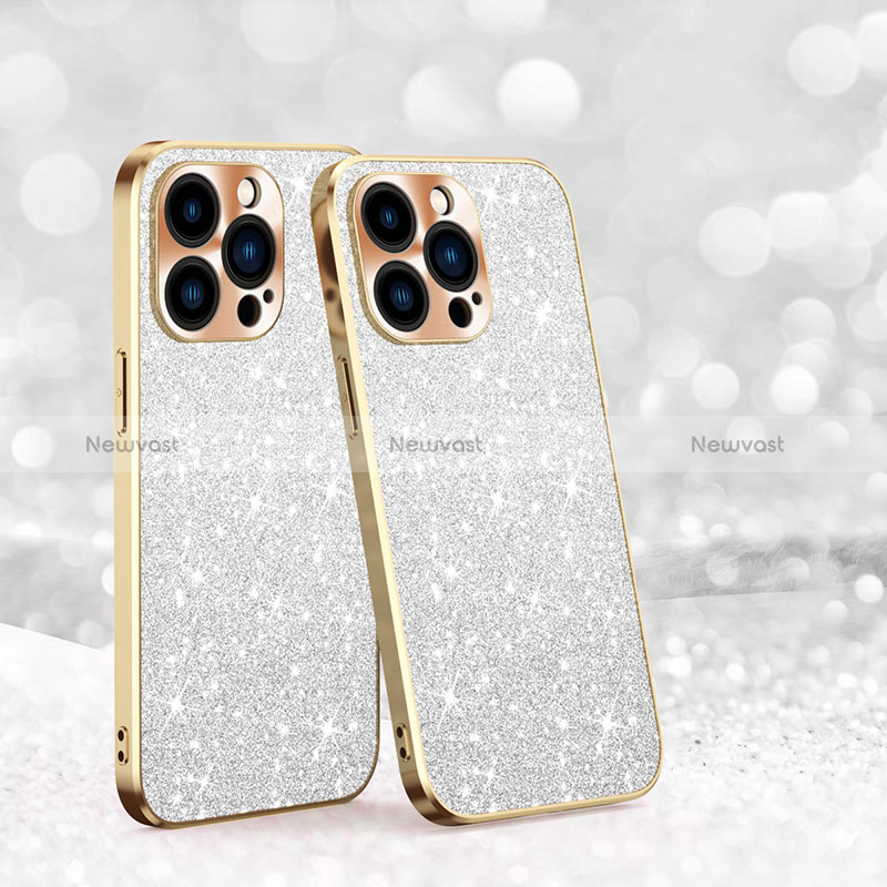 Silicone Candy Rubber TPU Bling-Bling Soft Case Cover AC1 for Apple iPhone 14 Pro Max