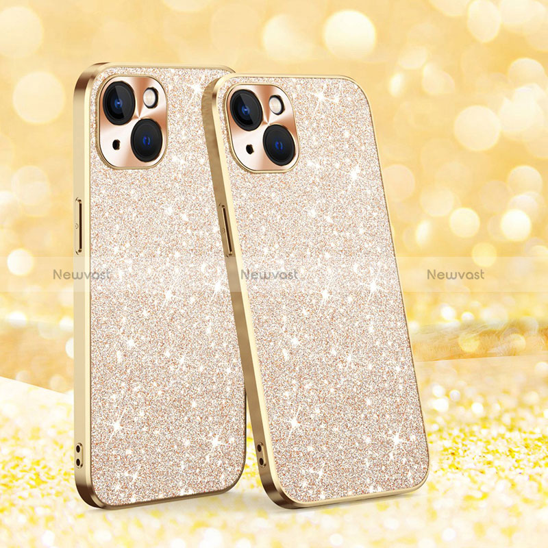 Silicone Candy Rubber TPU Bling-Bling Soft Case Cover AC1 for Apple iPhone 15