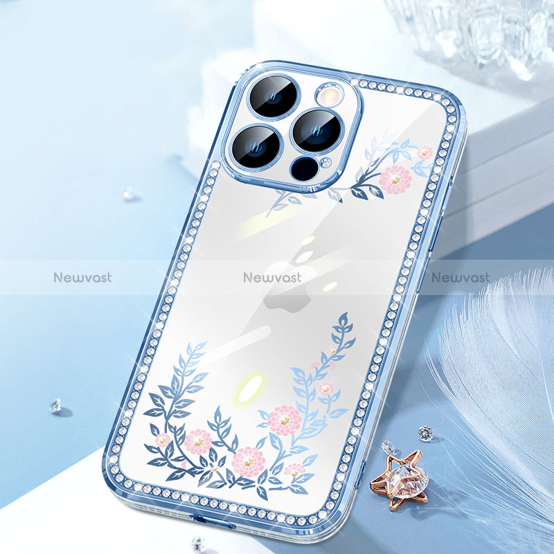 Silicone Candy Rubber TPU Bling-Bling Soft Case Cover AT1 for Apple iPhone 13 Mini