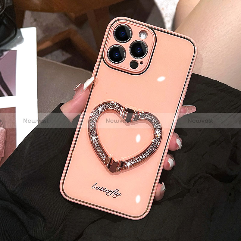 Silicone Candy Rubber TPU Bling-Bling Soft Case Cover JL1 for Apple iPhone 14 Pro