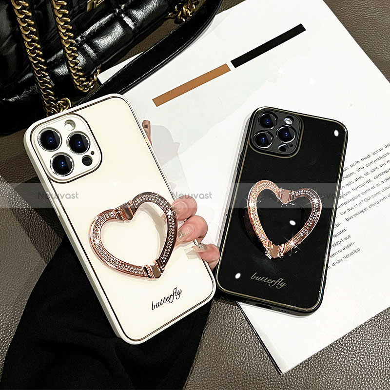 Silicone Candy Rubber TPU Bling-Bling Soft Case Cover JL1 for Apple iPhone 14 Pro Max