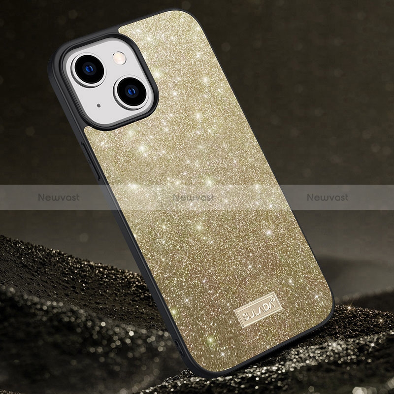 Silicone Candy Rubber TPU Bling-Bling Soft Case Cover LD1 for Apple iPhone 14