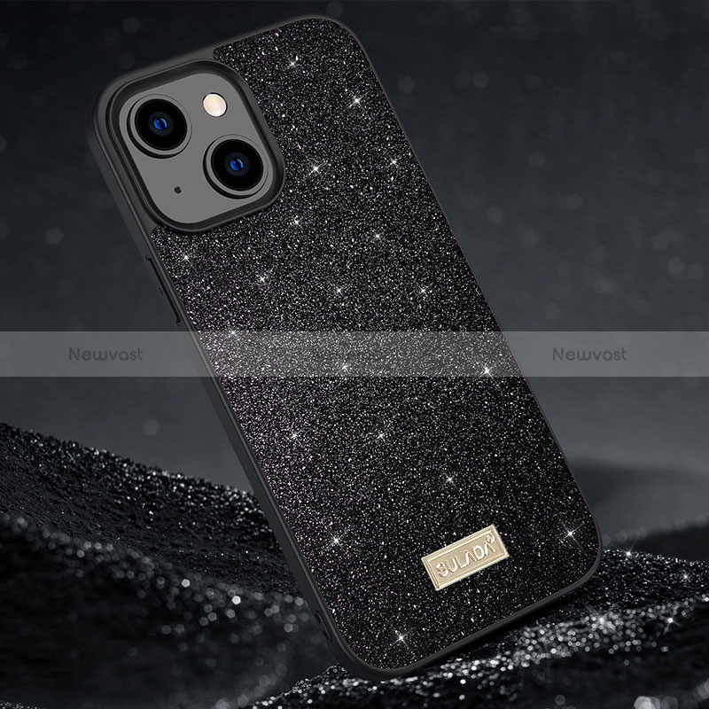 Silicone Candy Rubber TPU Bling-Bling Soft Case Cover LD1 for Apple iPhone 15 Plus