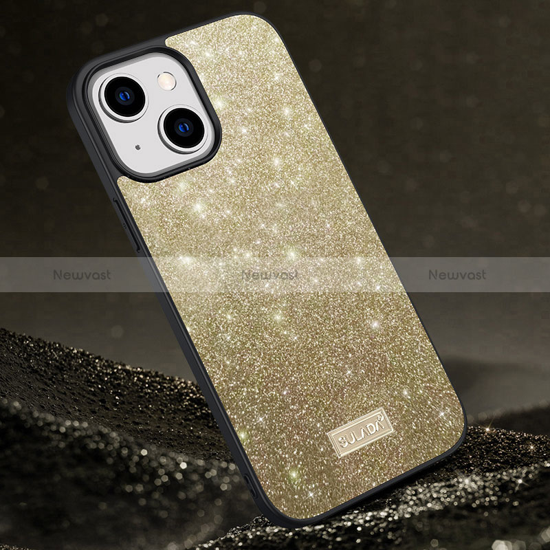 Silicone Candy Rubber TPU Bling-Bling Soft Case Cover LD1 for Apple iPhone 15 Plus