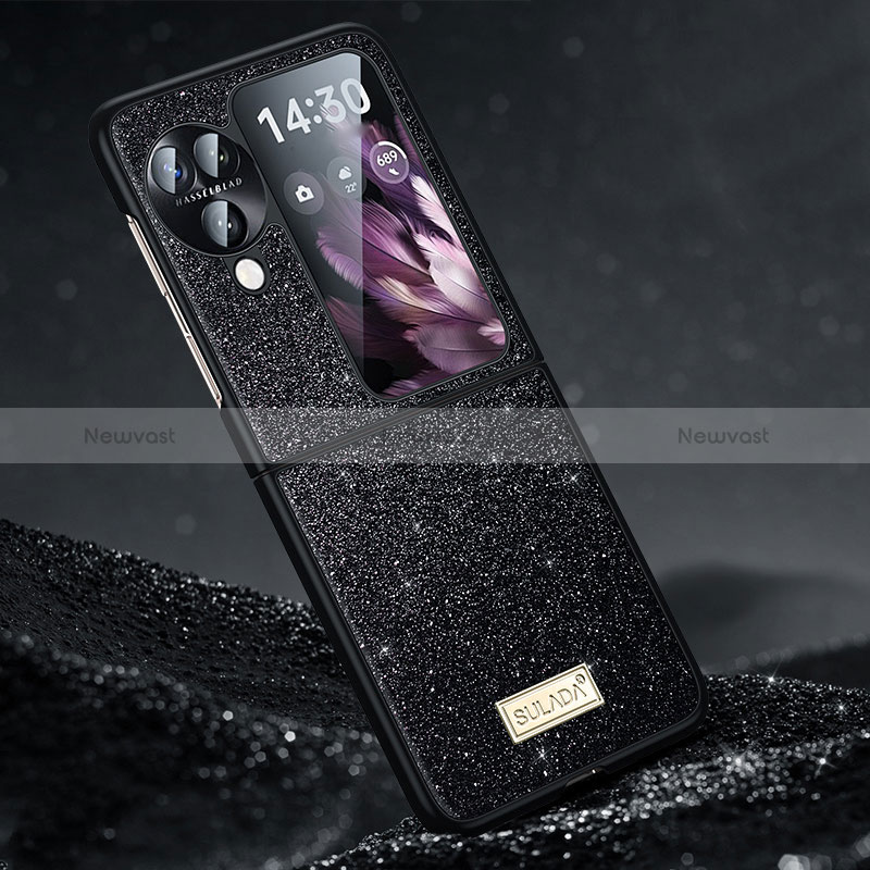 Silicone Candy Rubber TPU Bling-Bling Soft Case Cover LD1 for Oppo Find N3 Flip 5G