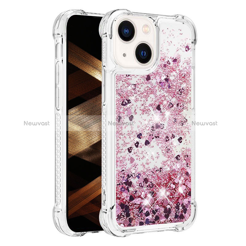 Silicone Candy Rubber TPU Bling-Bling Soft Case Cover S01 for Apple iPhone 13