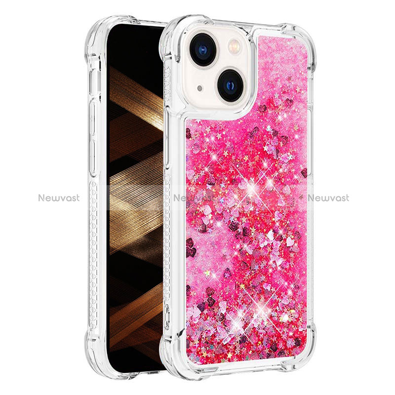 Silicone Candy Rubber TPU Bling-Bling Soft Case Cover S01 for Apple iPhone 13