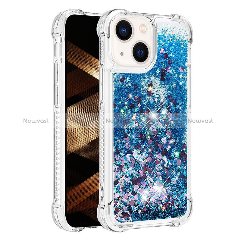 Silicone Candy Rubber TPU Bling-Bling Soft Case Cover S01 for Apple iPhone 14 Plus