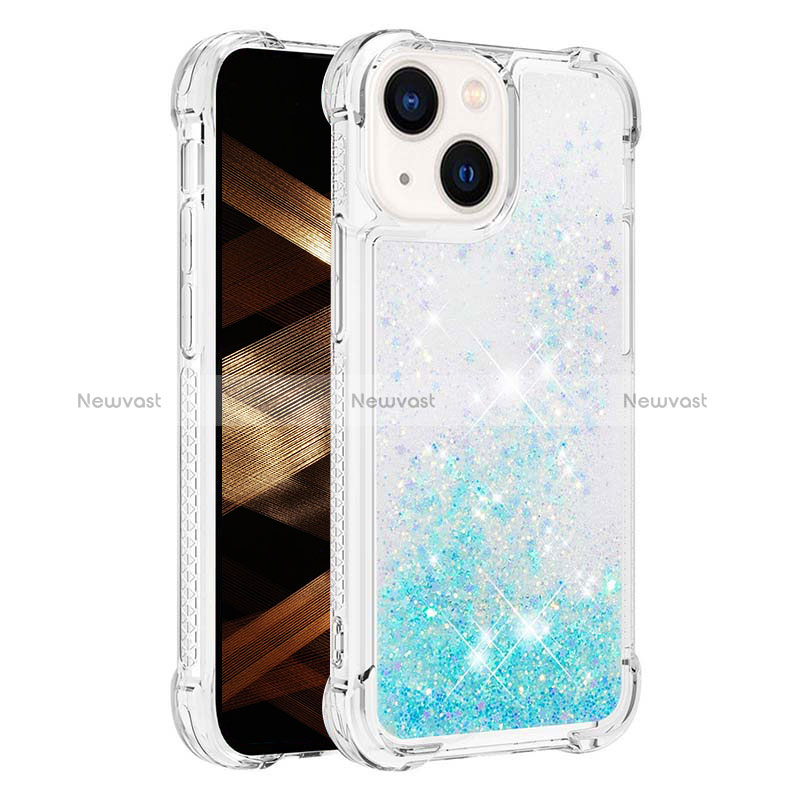 Silicone Candy Rubber TPU Bling-Bling Soft Case Cover S01 for Apple iPhone 14 Plus