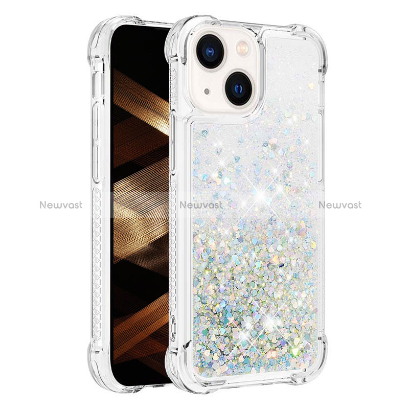 Silicone Candy Rubber TPU Bling-Bling Soft Case Cover S01 for Apple iPhone 14 Plus