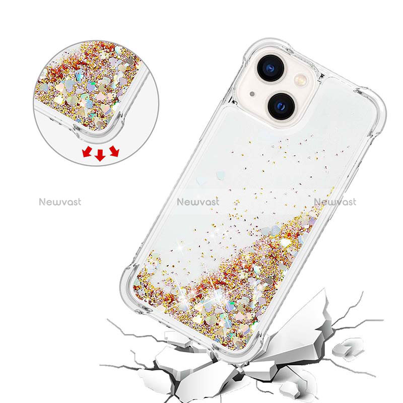 Silicone Candy Rubber TPU Bling-Bling Soft Case Cover S01 for Apple iPhone 15 Plus