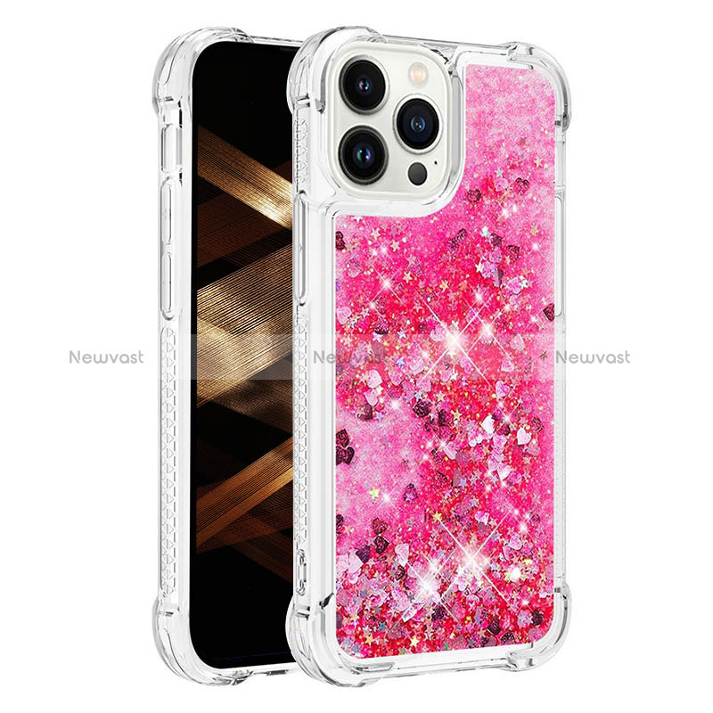 Silicone Candy Rubber TPU Bling-Bling Soft Case Cover S01 for Apple iPhone 15 Pro Max