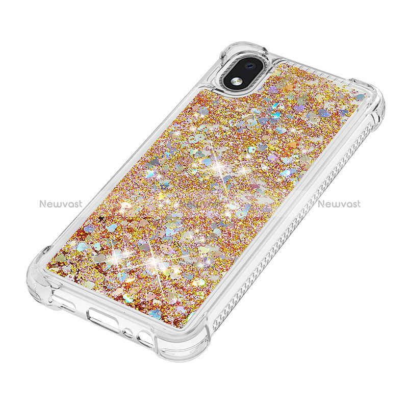 Silicone Candy Rubber TPU Bling-Bling Soft Case Cover S01 for Samsung Galaxy A01 Core