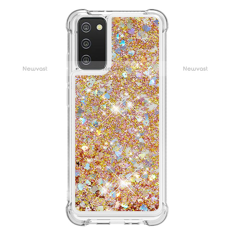 Silicone Candy Rubber TPU Bling-Bling Soft Case Cover S01 for Samsung Galaxy A02s