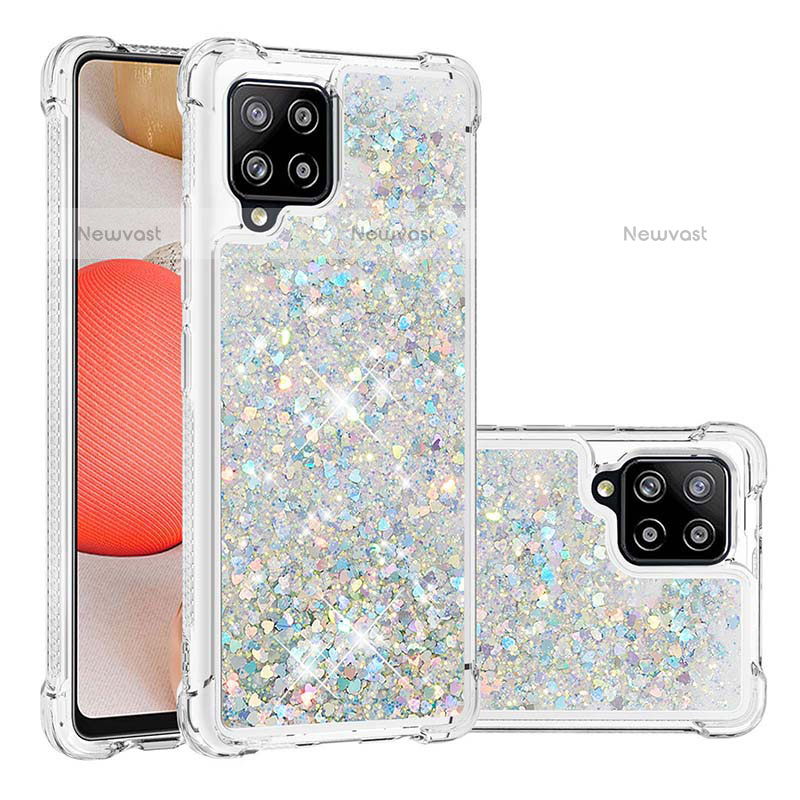 Silicone Candy Rubber TPU Bling-Bling Soft Case Cover S01 for Samsung Galaxy A42 5G