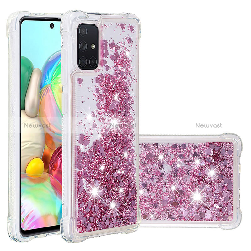 Silicone Candy Rubber TPU Bling-Bling Soft Case Cover S01 for Samsung Galaxy A71 5G