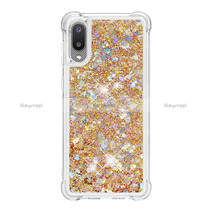 Silicone Candy Rubber TPU Bling-Bling Soft Case Cover S01 for Samsung Galaxy M02