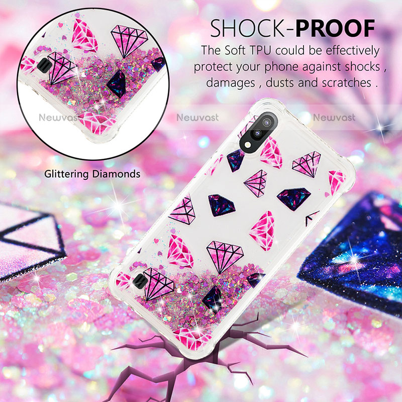Silicone Candy Rubber TPU Bling-Bling Soft Case Cover S01 for Samsung Galaxy M10