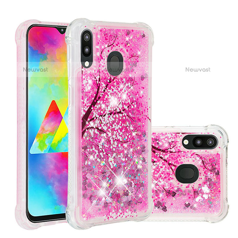 Silicone Candy Rubber TPU Bling-Bling Soft Case Cover S01 for Samsung Galaxy M20