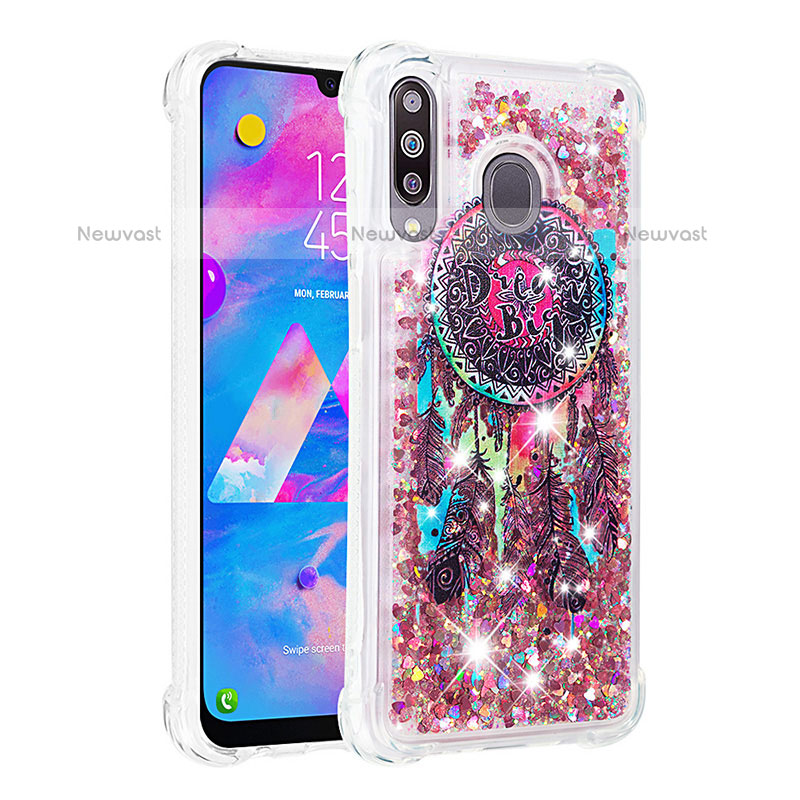 Silicone Candy Rubber TPU Bling-Bling Soft Case Cover S01 for Samsung Galaxy M30