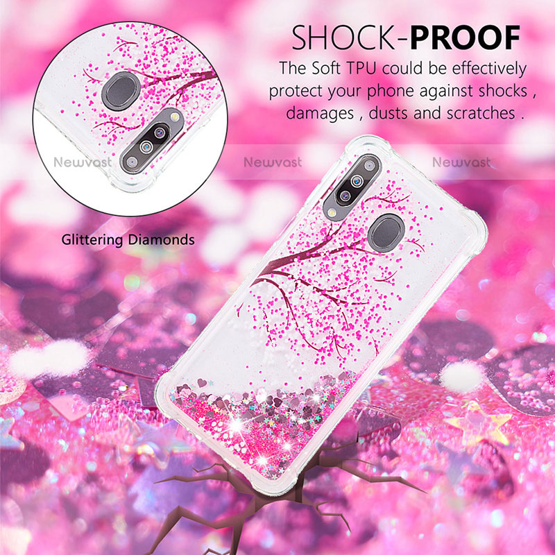 Silicone Candy Rubber TPU Bling-Bling Soft Case Cover S01 for Samsung Galaxy M30