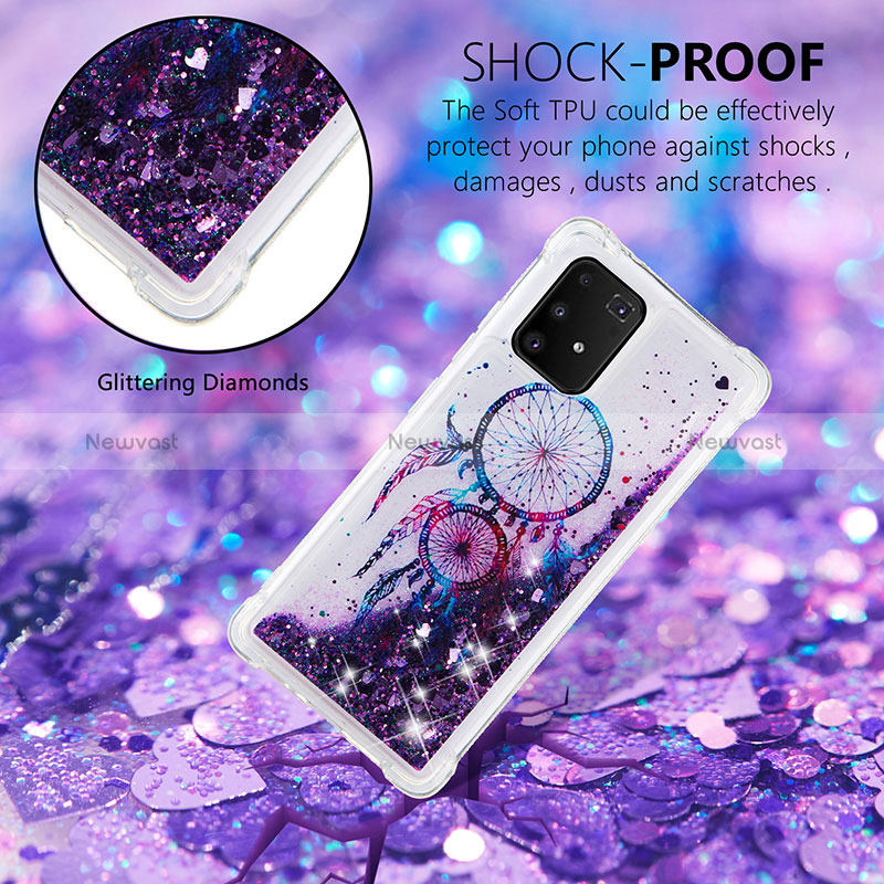 Silicone Candy Rubber TPU Bling-Bling Soft Case Cover S01 for Samsung Galaxy M80S