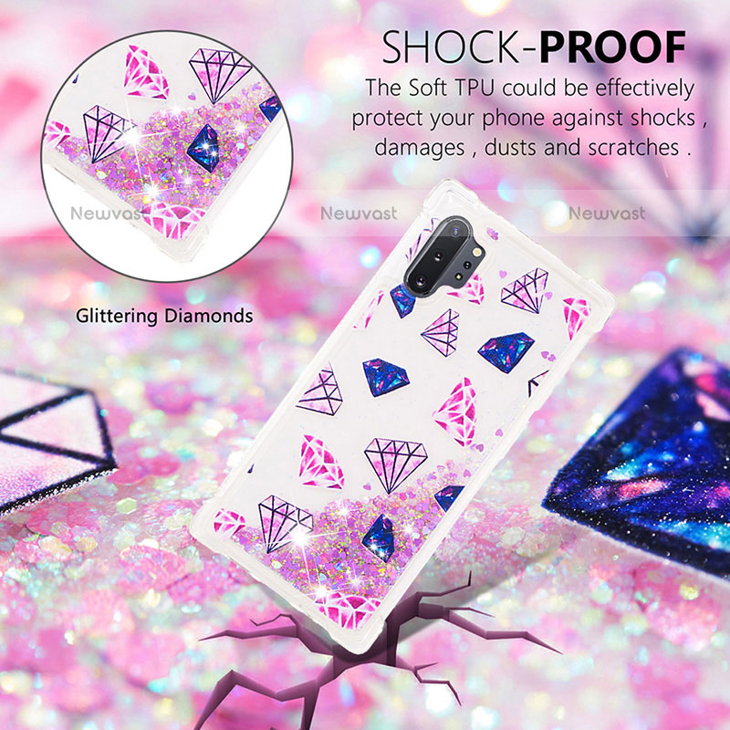 Silicone Candy Rubber TPU Bling-Bling Soft Case Cover S01 for Samsung Galaxy Note 10 Plus 5G