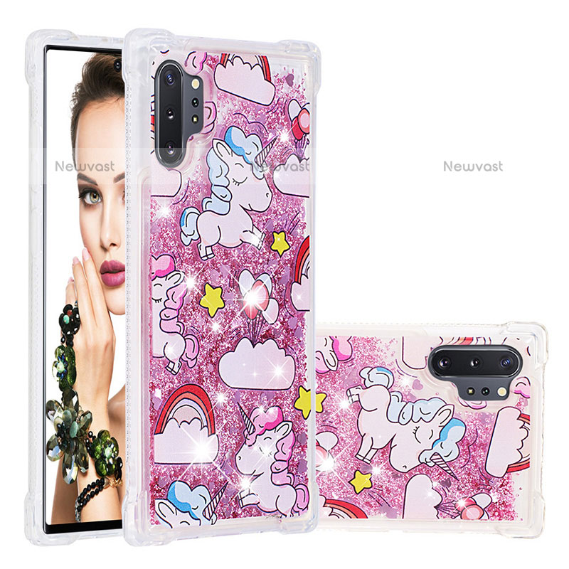 Silicone Candy Rubber TPU Bling-Bling Soft Case Cover S01 for Samsung Galaxy Note 10 Plus 5G