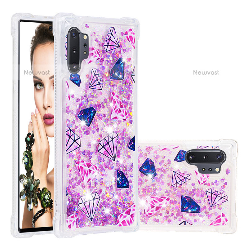 Silicone Candy Rubber TPU Bling-Bling Soft Case Cover S01 for Samsung Galaxy Note 10 Plus 5G