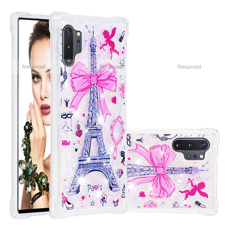 Silicone Candy Rubber TPU Bling-Bling Soft Case Cover S01 for Samsung Galaxy Note 10 Plus 5G