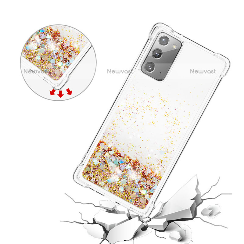 Silicone Candy Rubber TPU Bling-Bling Soft Case Cover S01 for Samsung Galaxy Note 20 5G