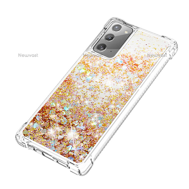 Silicone Candy Rubber TPU Bling-Bling Soft Case Cover S01 for Samsung Galaxy Note 20 5G