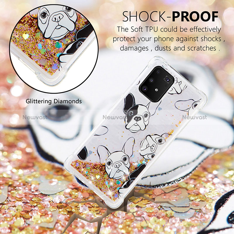 Silicone Candy Rubber TPU Bling-Bling Soft Case Cover S01 for Samsung Galaxy S10 Lite